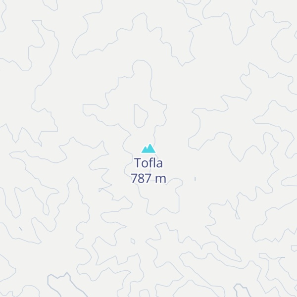Map of Tofla