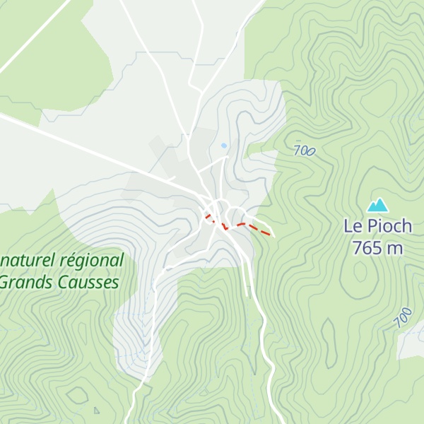 Map of Chalet de La Vacquerie