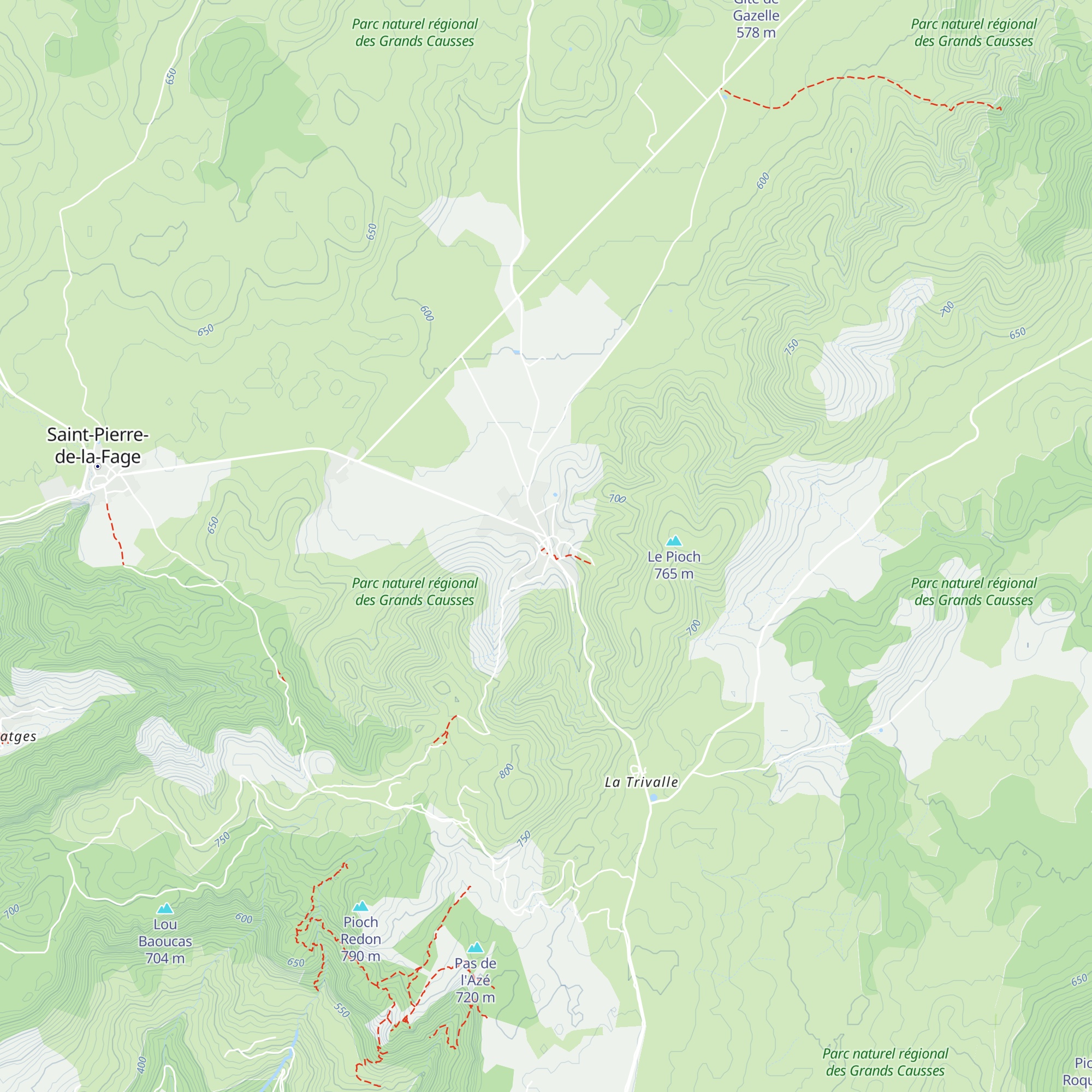 Chalet de La Vacquerie map