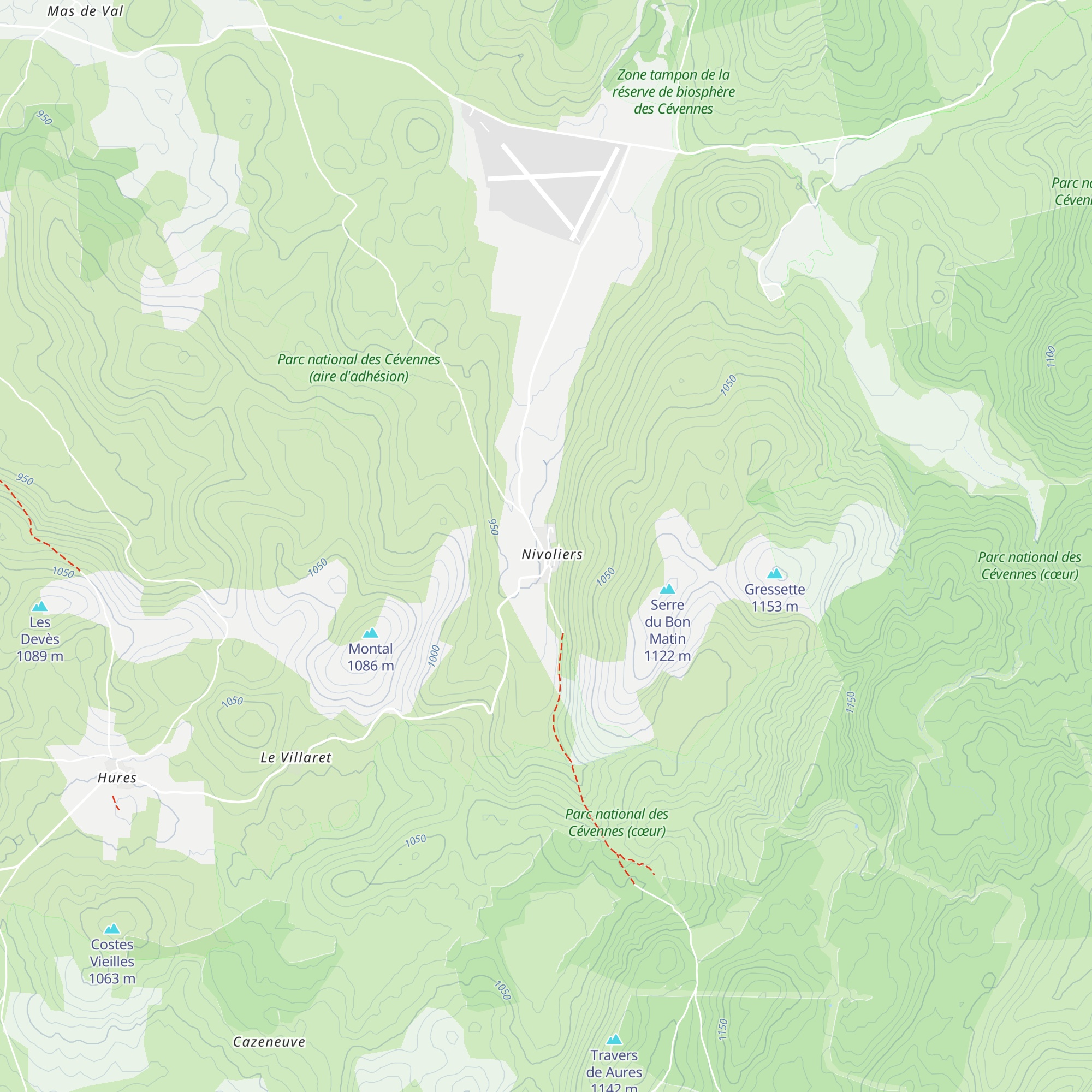 Gîte d'étape du Chanet map