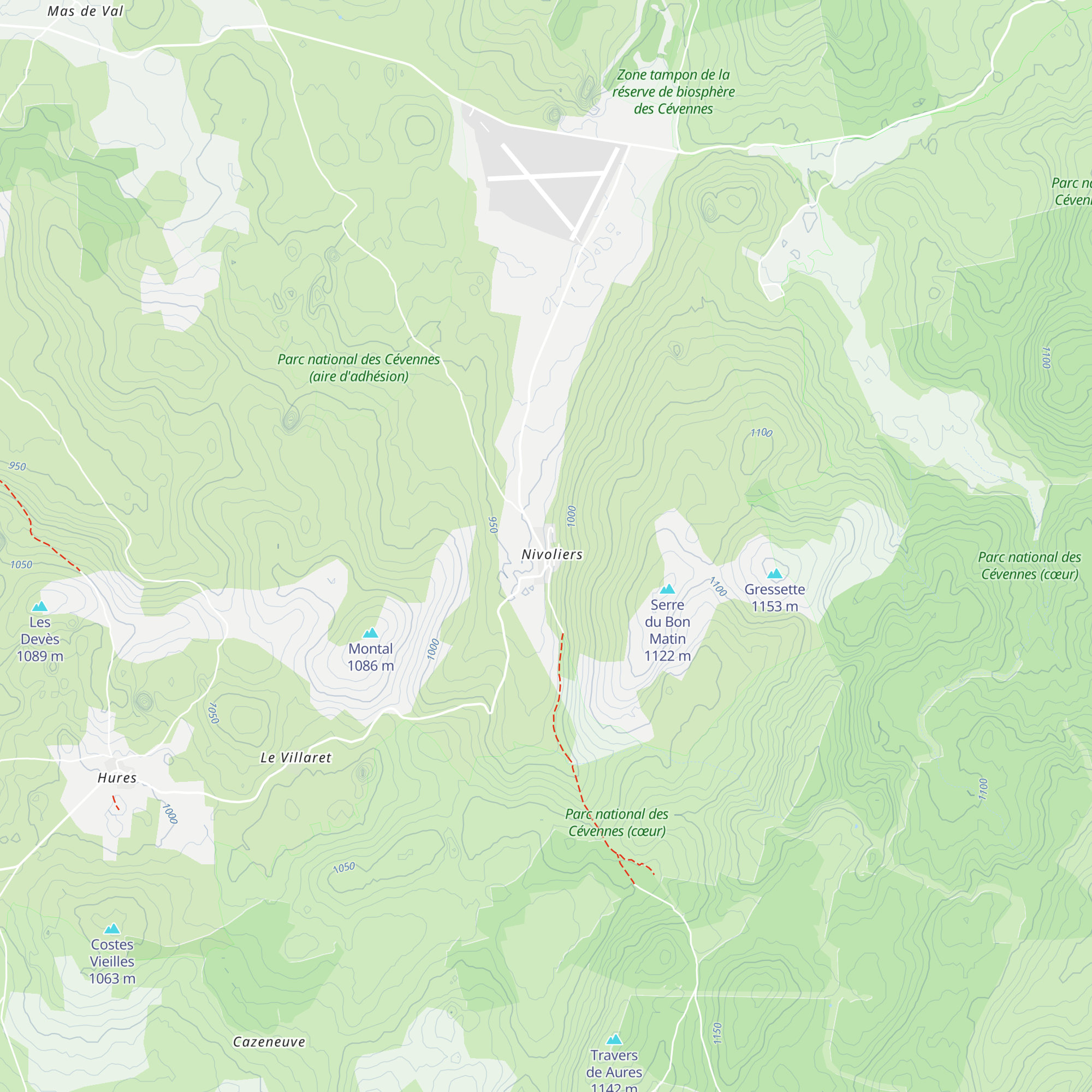 Gîte d'étape du Chanet map