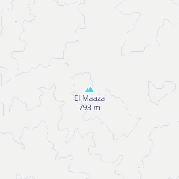 Map of El Maaza