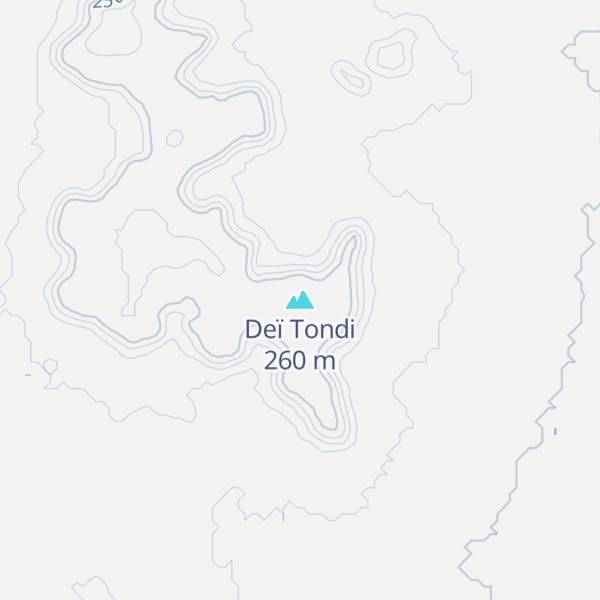 Map of Deï Tondi