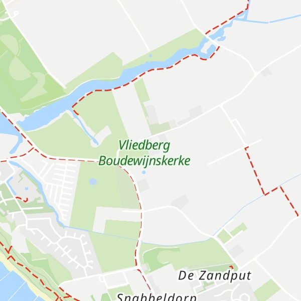 Map of Vliedberg Boudewijnskerke