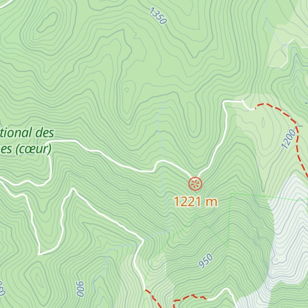 Map of Abri de Peyrebesse