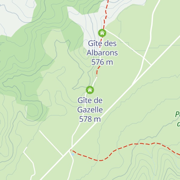 Map of Gîte de Gazelle
