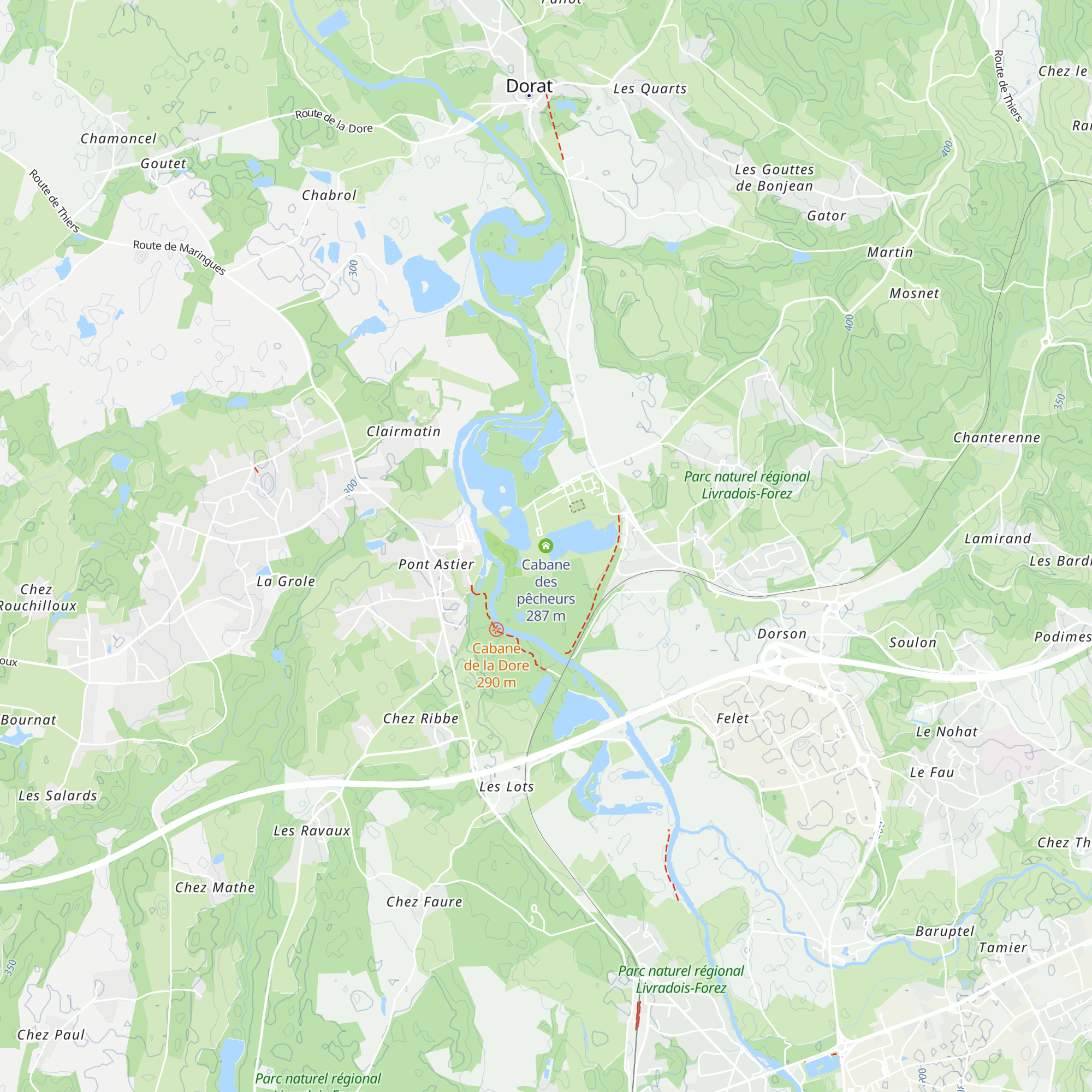 Cabane des pêcheurs map