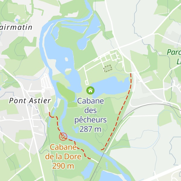 Map of Cabane des pêcheurs