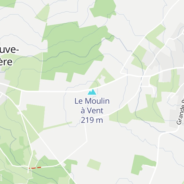 Map of Le Moulin à Vent