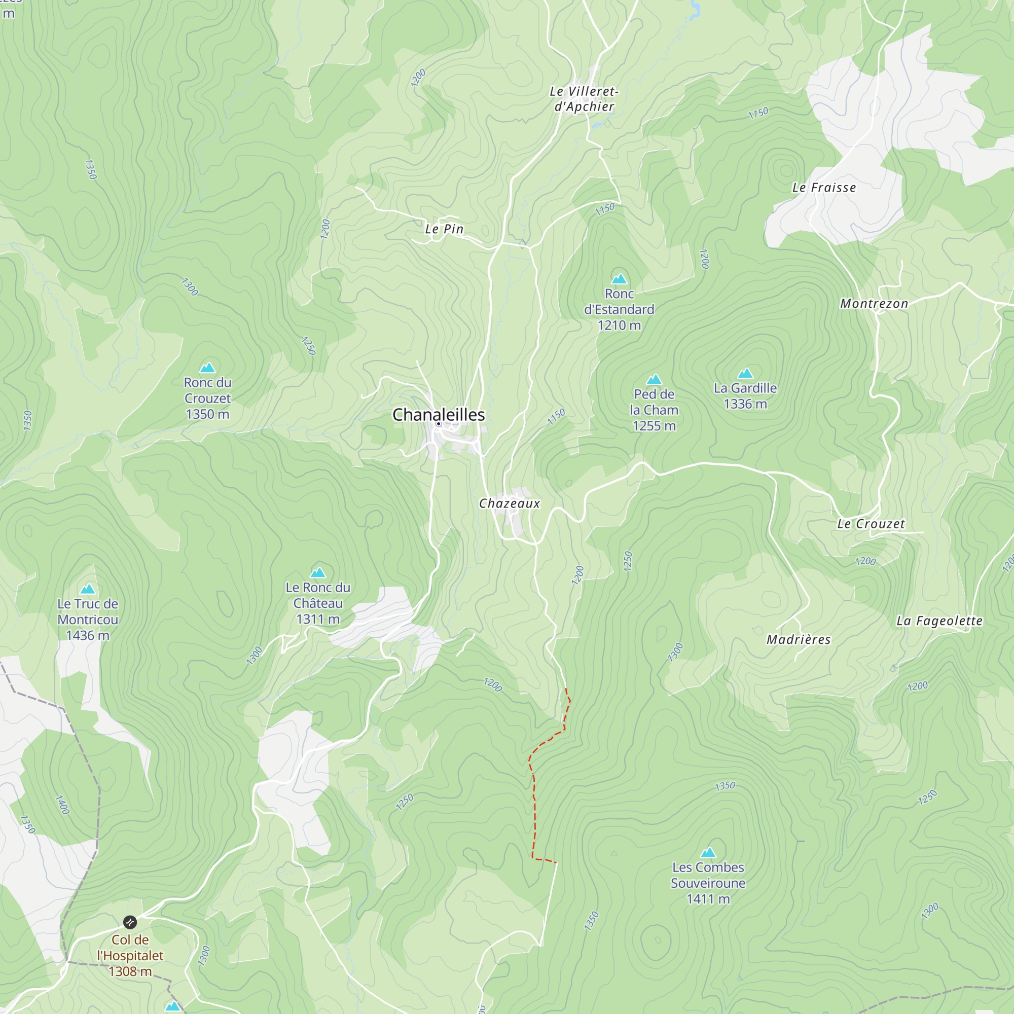 Gîte de la Virlange map