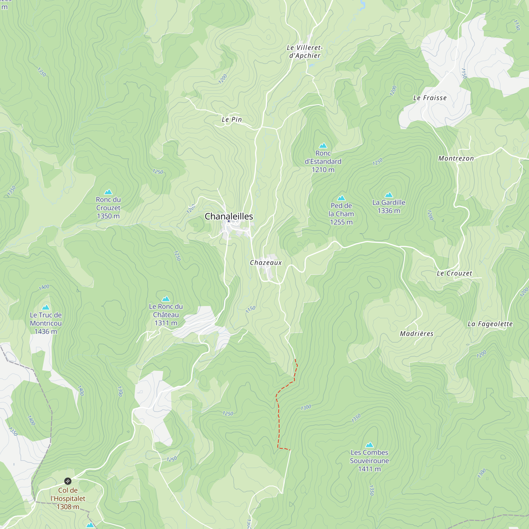 Gîte de la Virlange map
