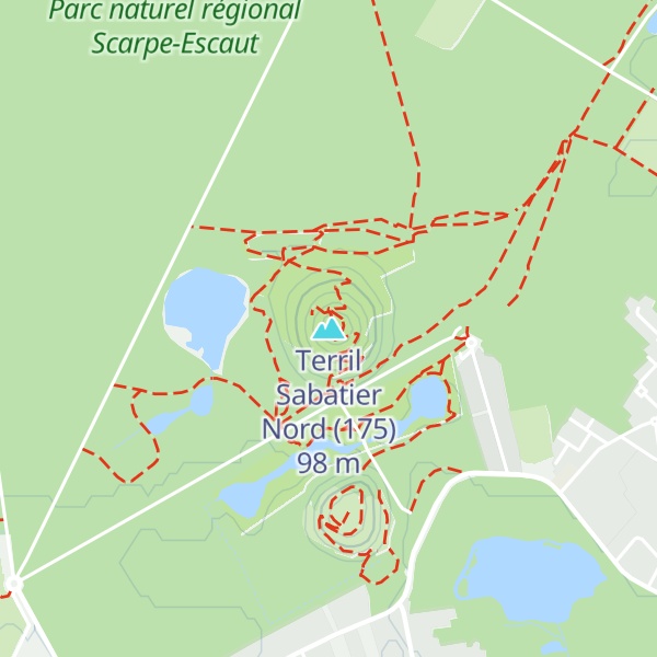 Map of Terril Sabatier Nord (175)