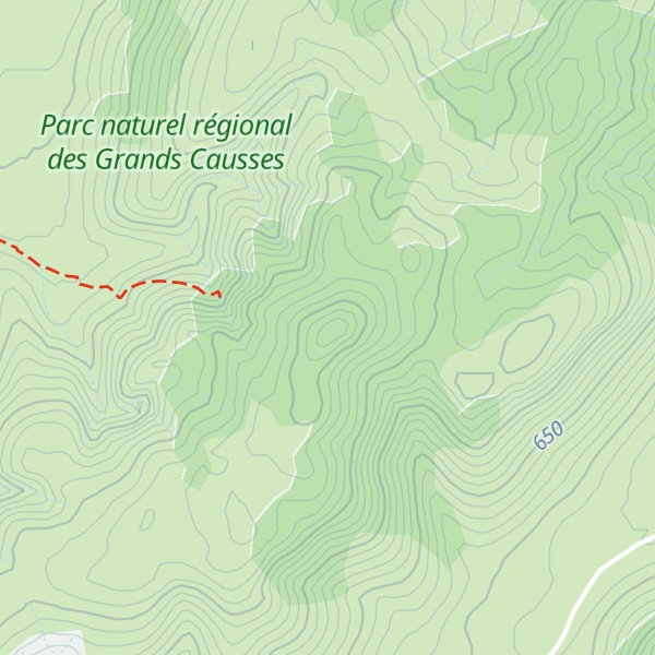 Map of Puech Agut