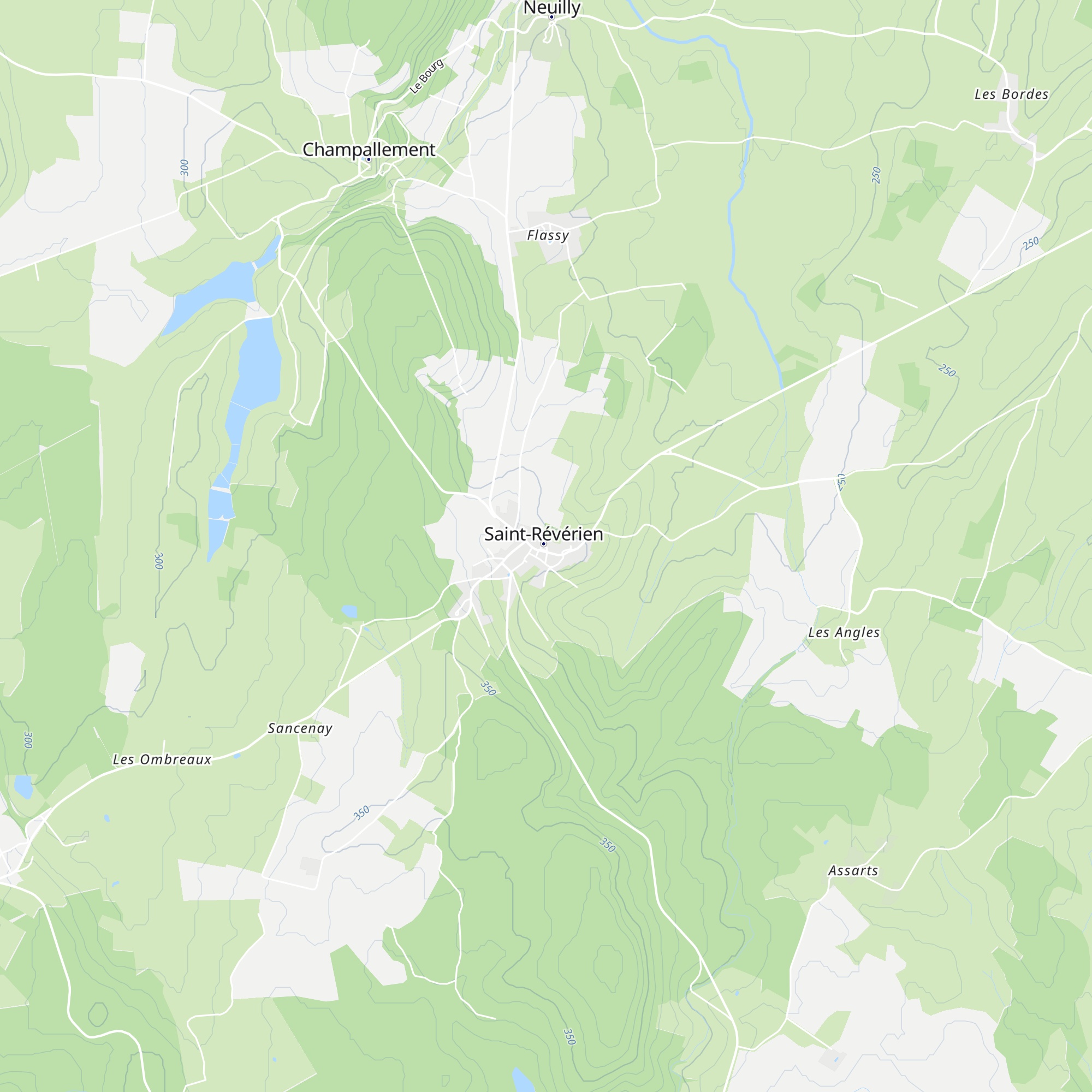 Refuge pèlerin municipal map