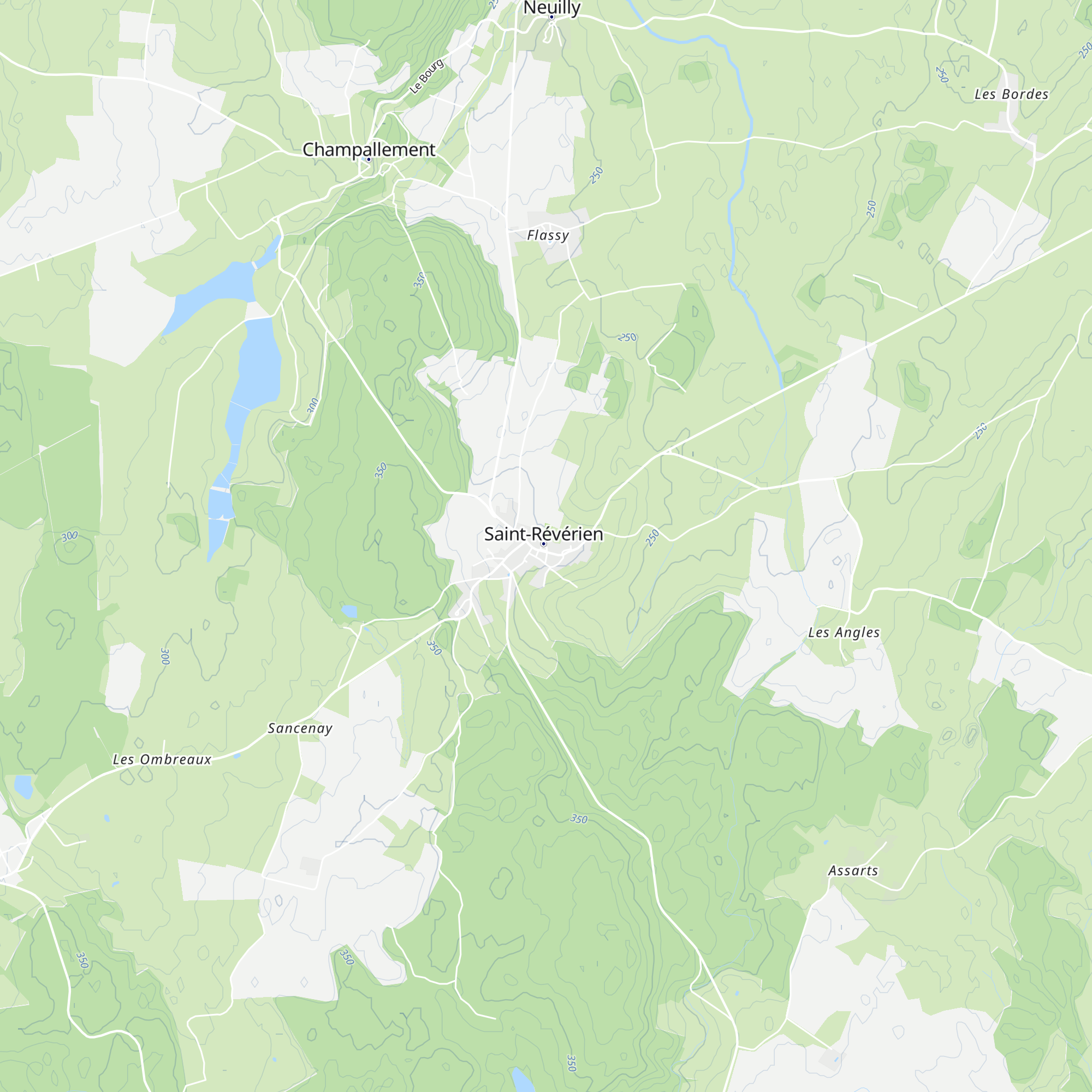 Refuge pèlerin municipal map