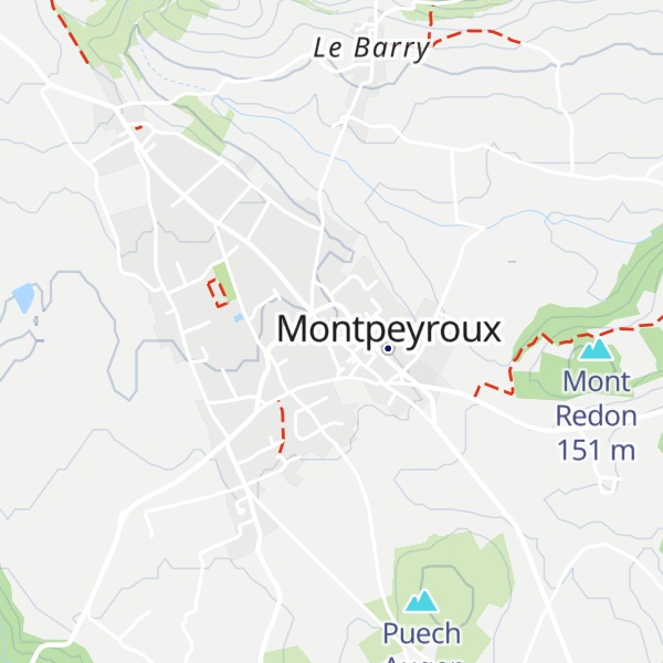 Map of Gîte de France