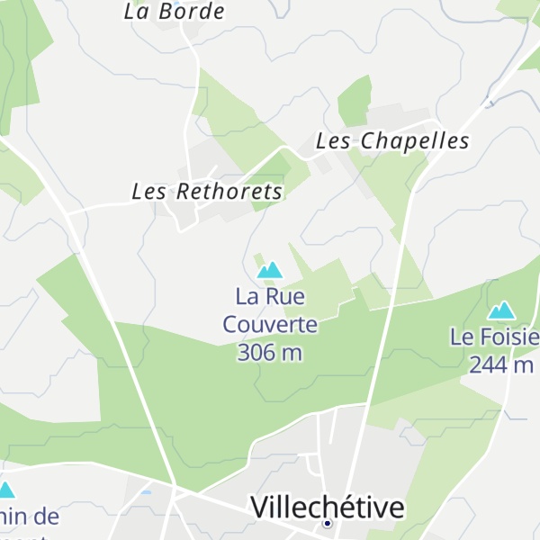 Map of La Rue Couverte