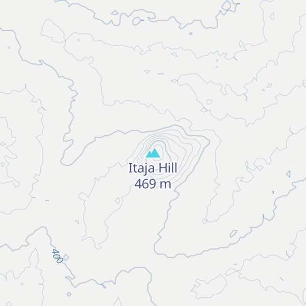 Map of Itaja Hill