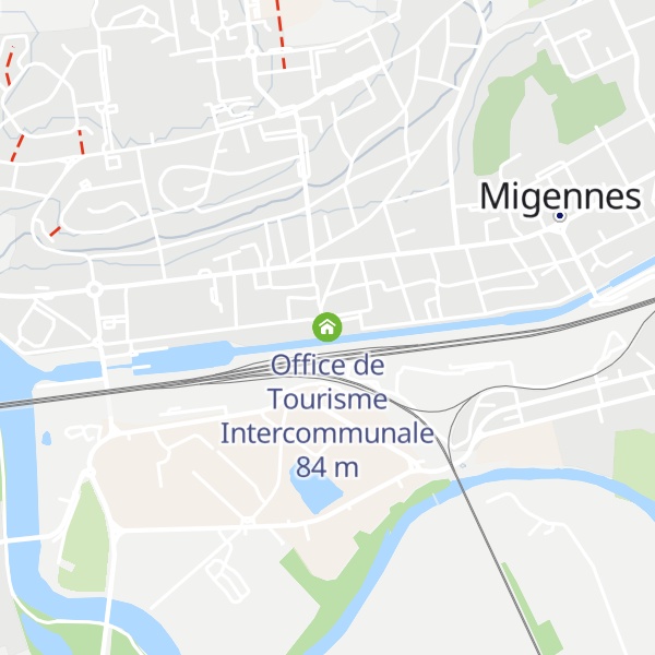 Map of Office de Tourisme Intercommunale