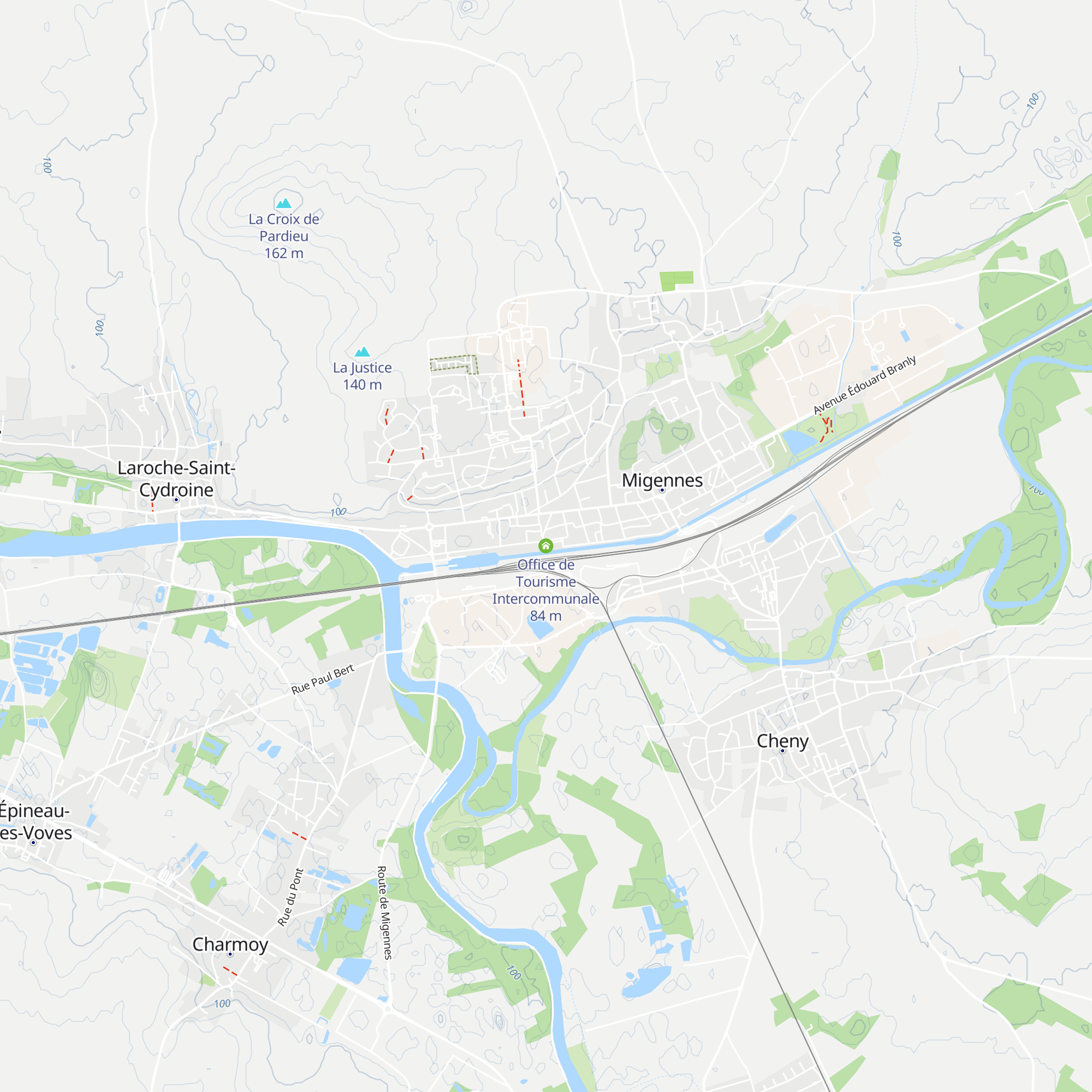 Office de Tourisme Intercommunale map