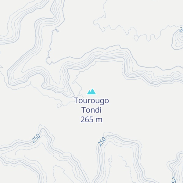 Map of Tourougo Tondi