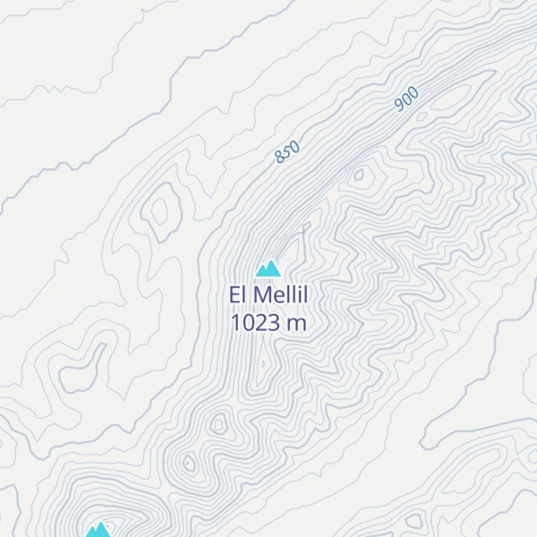 Map of El Mellil