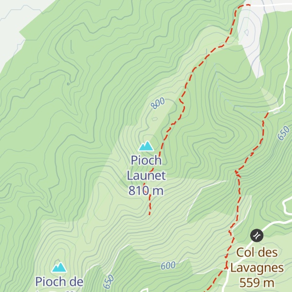 Map of Pioch Launet