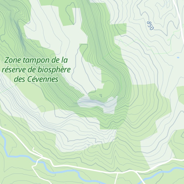 Map of Truc de Balduc