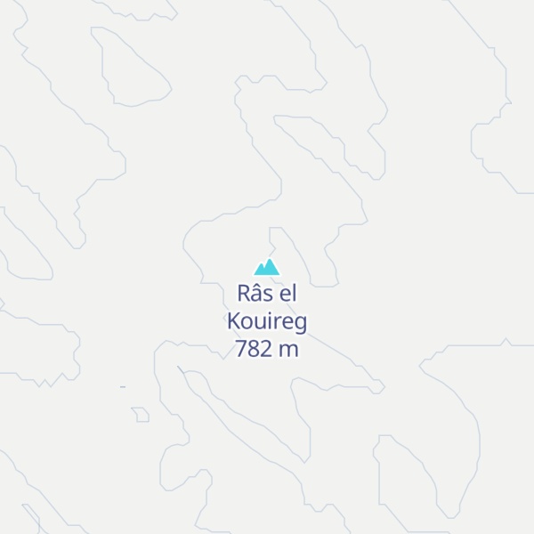 Map of Râs el Kouireg
