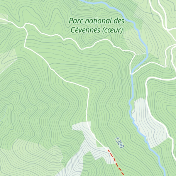 Map of Serre du Devès