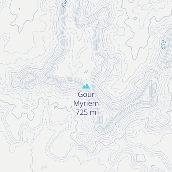 Map of Gour Myriem