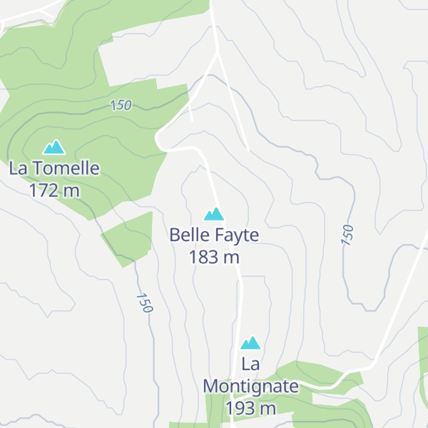 Map of Belle Fayte