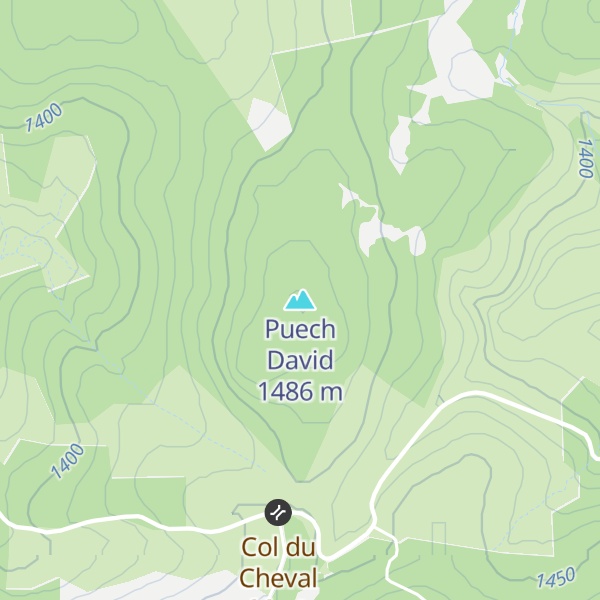 Map of Puech David