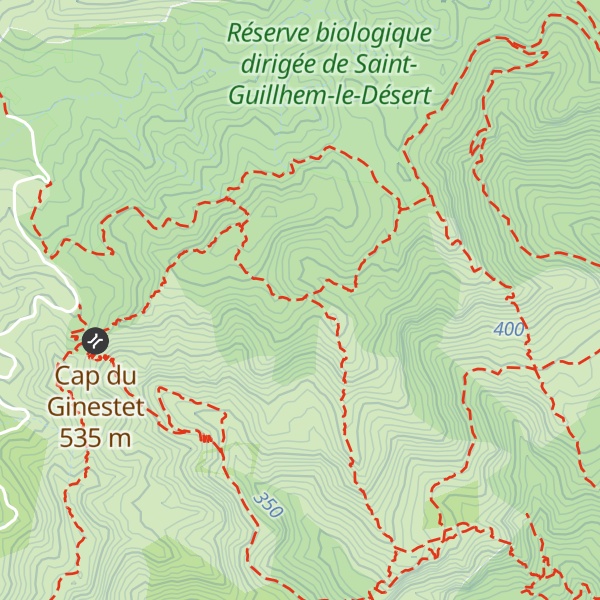 Map of Petit ermitage du frère Bruno