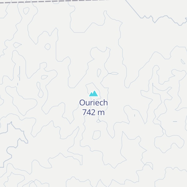 Map of Ouriech
