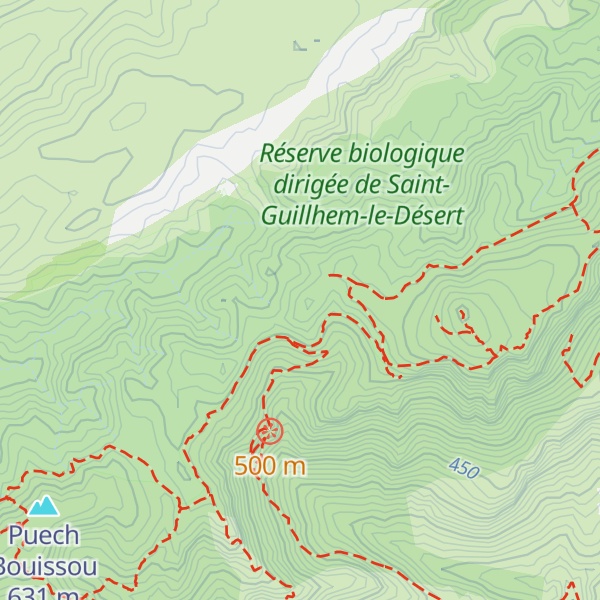 Map of Roc de la Jarre