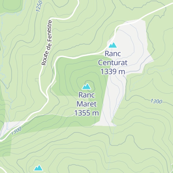 Map of Ranc Maret