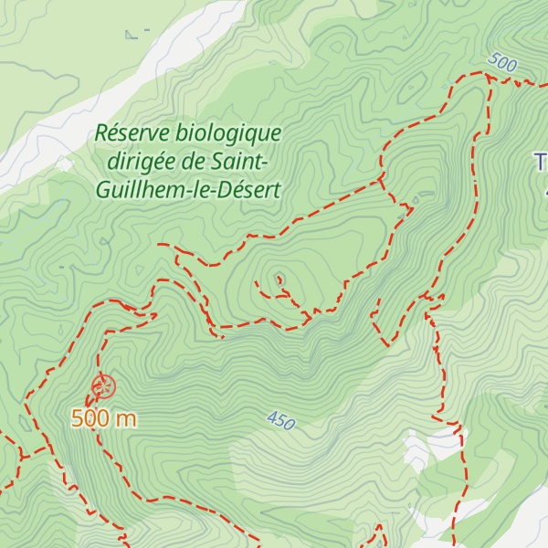 Map of Roc de la Vigne
