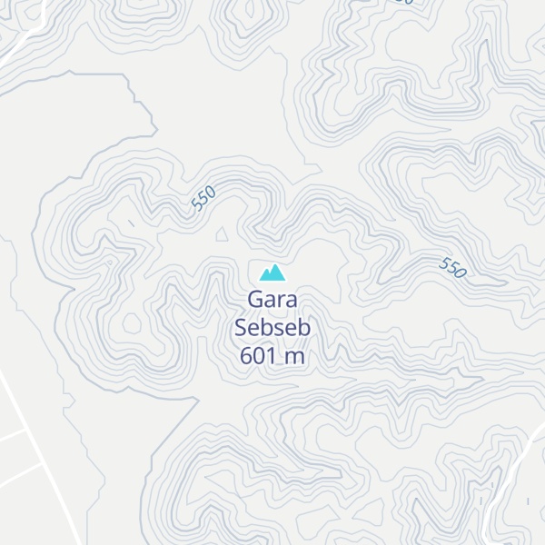 Map of Gara Sebseb