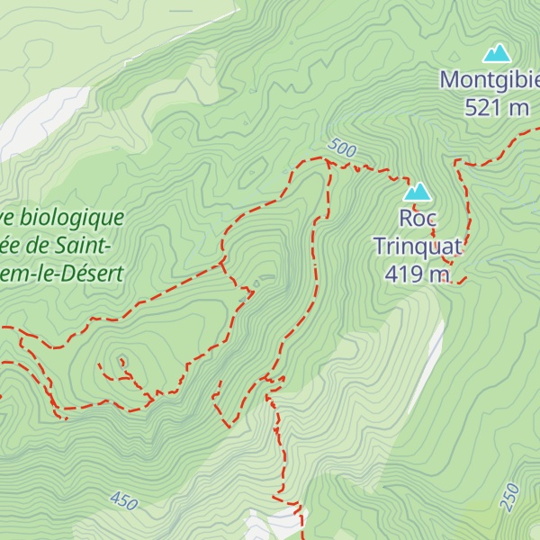 Map of Montagrès