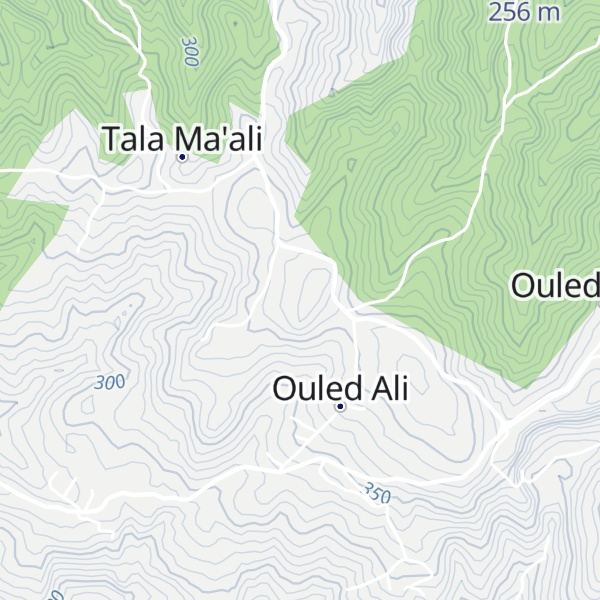 Map of Djebel Bouârous