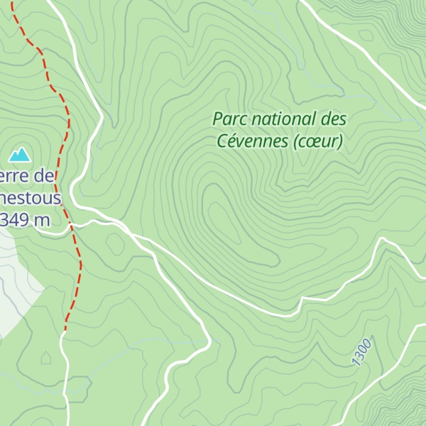 Map of Montagne d'Aulas