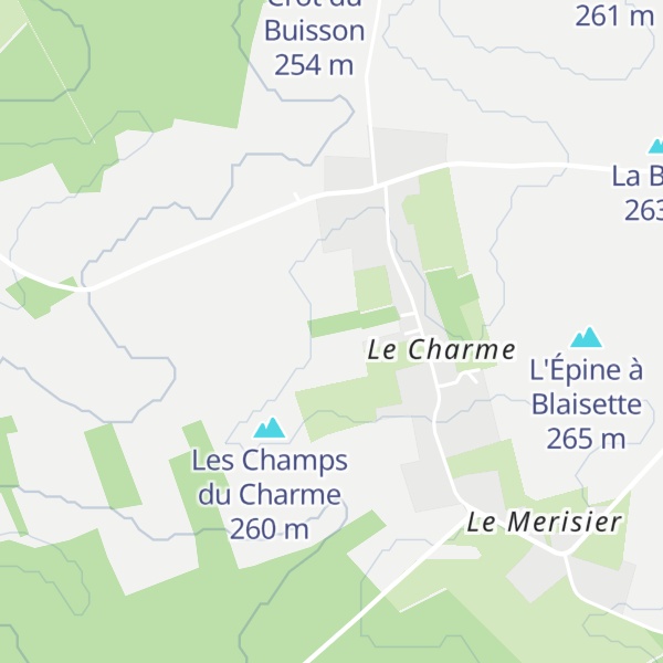 Map of Les Entes