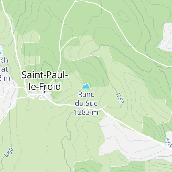 Map of Ranc du Suc