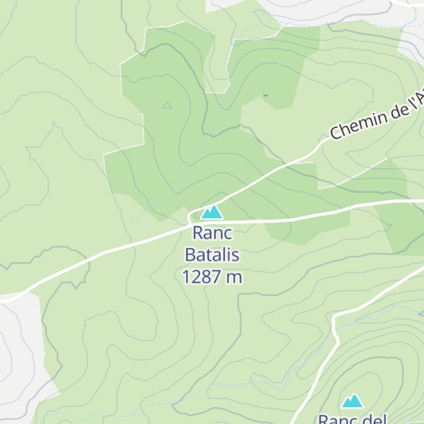 Map of Ranc Batalis