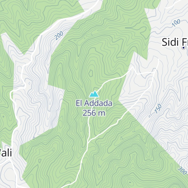 Map of El Addada
