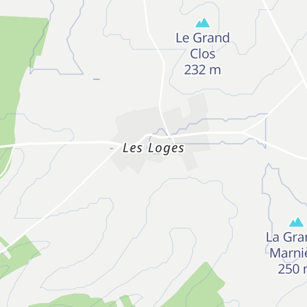 Map of Le Pont
