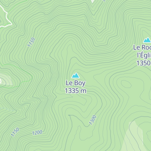 Map of Le Boy