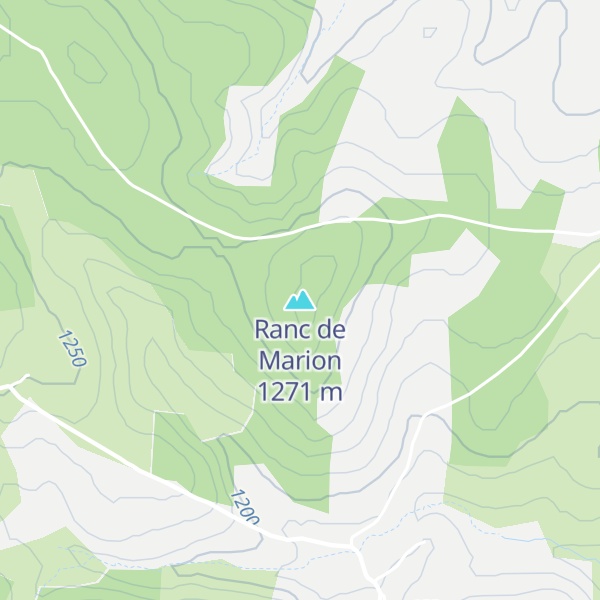 Map of Ranc de Marion
