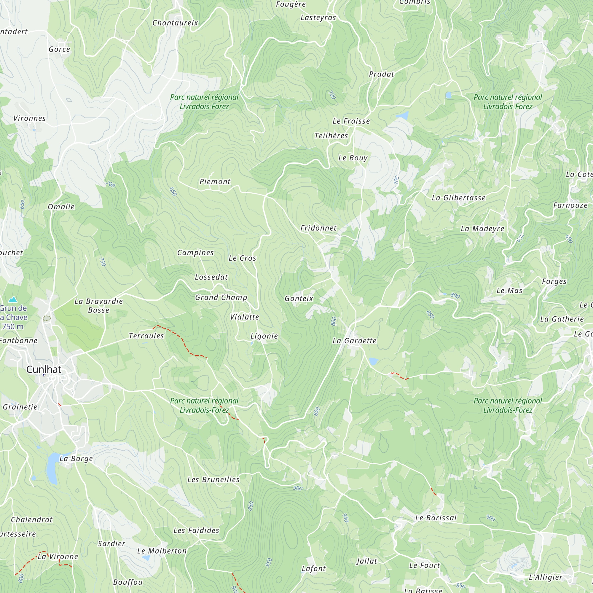 Gîte d'étape Pain et Sel map